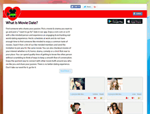 Tablet Screenshot of moviedateapp.com